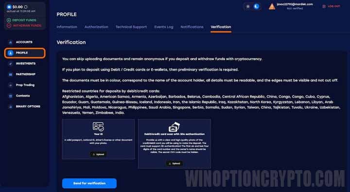 AZAForex data verification