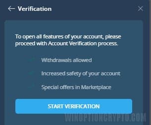 data verification at VideForex