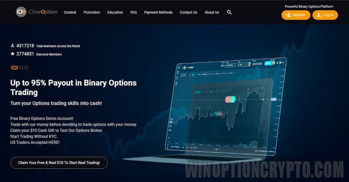 превью к статье брокера CloseOption