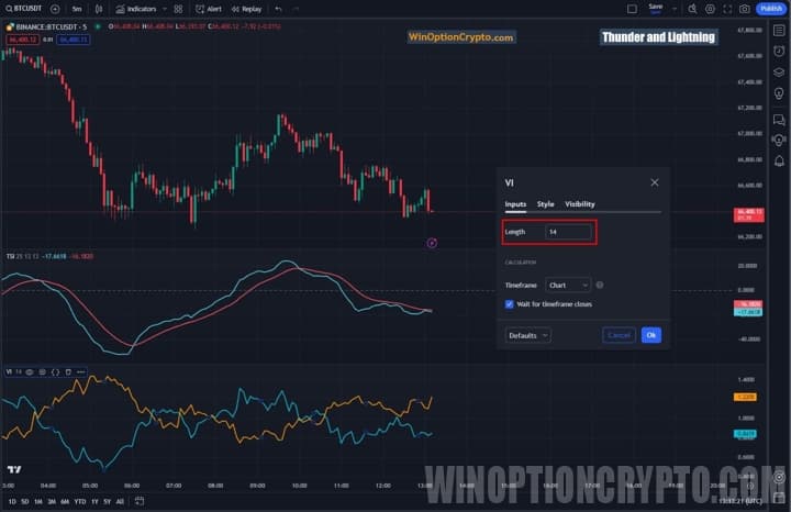 настройки стратегии для бинарных опционов гром и молния