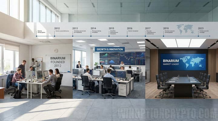 Historial del desarrollo de Binarium