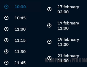 Fecha de vencimiento en Binarium